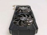 a close up of a video card on a table