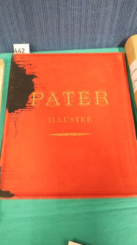 PATER illustré. Imprimerie Lemercier. In folio, cartonnage éditeu...