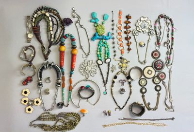 Important lot de bijoux fantaisie de marques diverses dont DOLCE VITA, - Photo 1