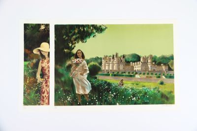 Réunion de 2 lithographies. Robert VERNET-BONFORT (1934-2017…