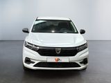 the front view of a white car parked in a showroom
