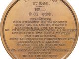 plaque commemorating the dedication of the first president of the united states