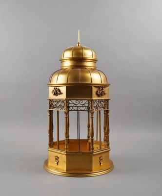 BOGAERT Gaston (1918-2008). Kiosque d'harmonie en laiton dor…