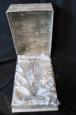 Vase en cristal Bayel dans son coffret