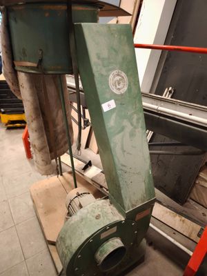 Aspirateur monosac tôlé vert sur bâti roulant SACME / Vente …