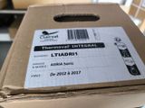 a cardboard box that has a label on it