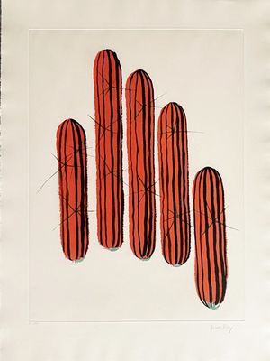 Man Ray - Transfiguration d'un cactus, 1971