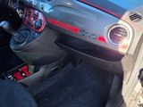 a small car with a steering wheel and a dash board