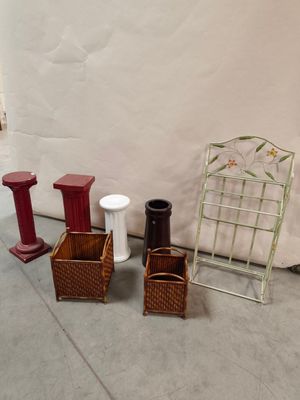 three different items that are sitting next to each other