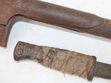 two old tools that are on a table