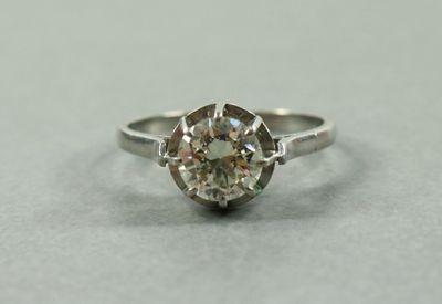 BAGUE brillant solitaire 1,15 ct env.