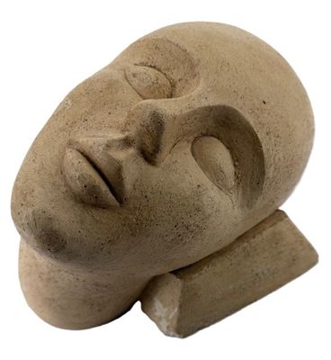 MONIQUE GERVAIS (XXe), "'Attente", sculpture en terre cuite …