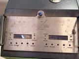 a close up of a machine that is on a table