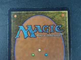 the back cover of a magic the gathering card game