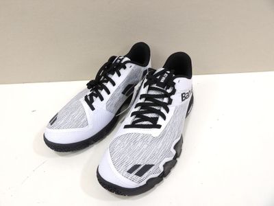 nike air max black and white running shoes size 11 5