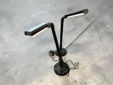 an image of a lamp that is on the ground
