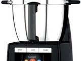 a close up of a blender on a white background