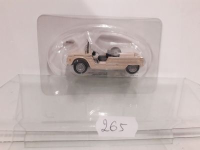 a toy car that is in a clear box