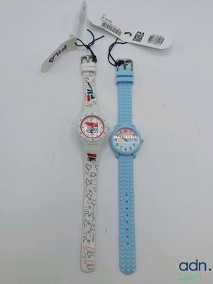 Lot de 2 montres pour enfant - FILA - Neuf - TVA Récupérable…