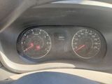 a close up of a speedometer in a car