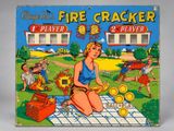 jeu de société vintage pour enfants sur le thème des pétards, datant du début du XXe siècle