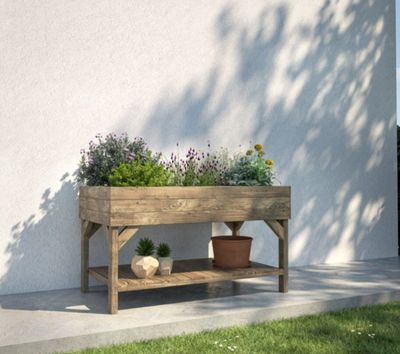 Carré Potager PAPRIKA, capacité: 270L ,en bois traité autocl…