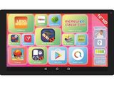 un gros plan d'une tablette sur laquelle figurent diverses applications