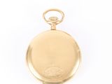 an image of a gold pocket watch on a white background