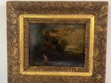 a picture of a painting hanging on a wall