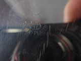 a close up of a person holding a camera