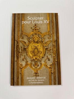 the cover of the book sculpture pour louis xv by jacques meuniot