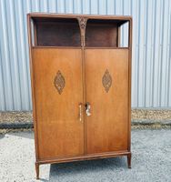 Louis MAJORELLE (1859-1926). Armoire en noyer et placage d'a… (photo 5)