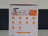 packaging of a box with instructions and instructions on it sitting on a table