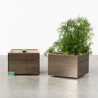 Belgo Chrome, Meutabel, paire de jardinières ou cache-pots, … (photo 2)