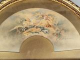 a picture of a painting on the ceiling of a room