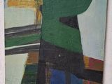 a picture of a painting on the wall of a room