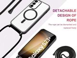samsung galaxy s20 case with detachable design and rope