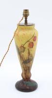 LORRAIN - Vase de forme balustre monté en lampe en pâte de v… (photo 2)