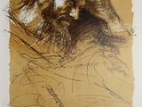 an image of a drawing of a man with a beard