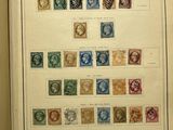 a book with a bunch of stamps on it