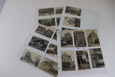 Magasins de Photos et photographes 45 cartes( 4 feuilles)