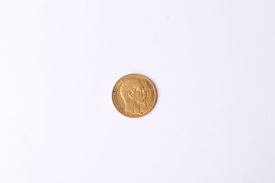 an image of a gold coin on a white surface
