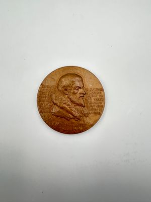 Médaille en bronze représentant Maurice SCEVE poète (1569)