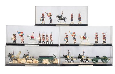 Figurines 1er Empire - Musique 30e Rgt Infanterie - MDM - 1/43