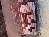 a close up of a piece of paper on a pole
