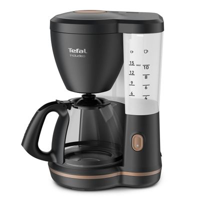CafetiÃ¨re filtre Tefal Includeo CM533811 1000 W Noir