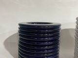 a lot of plates stacked on top of each other