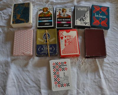 Lot de 10 jeux aux enseignes fantaisie Françaises pour l’Esp…