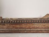 a picture of a piece of wood that has been chipped off