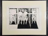une image d'un dessin en noir et blanc d'un groupe de personnes